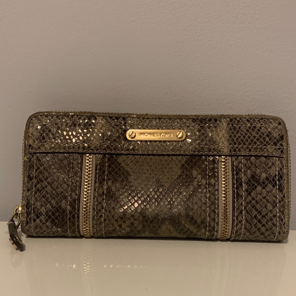 Michael Kors Snake Print Wallet